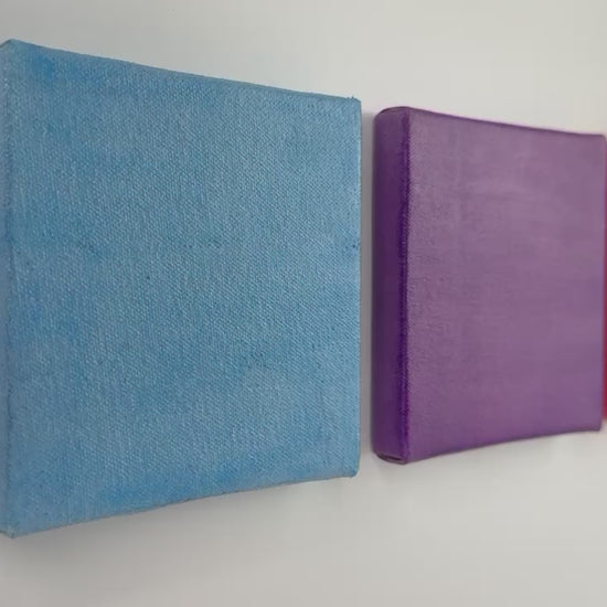 One-of-a-kind original canvas artwork by ABQUIBO – Compromise - the video of how it was made and the meaning behind it